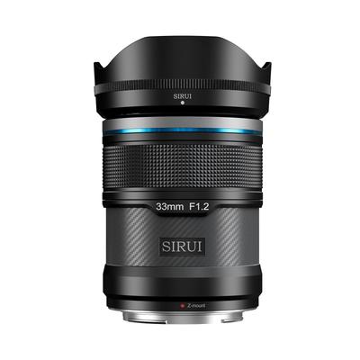 SIRUI Sniper 33mm Объектив с автофокусом, F1.2 Широкоугольный APS-C (Крепление Z, черное)