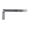 1X Stainless Steel 15X30Cm 90 Degree Angle Metric Try Mitre Square Ruler Scale