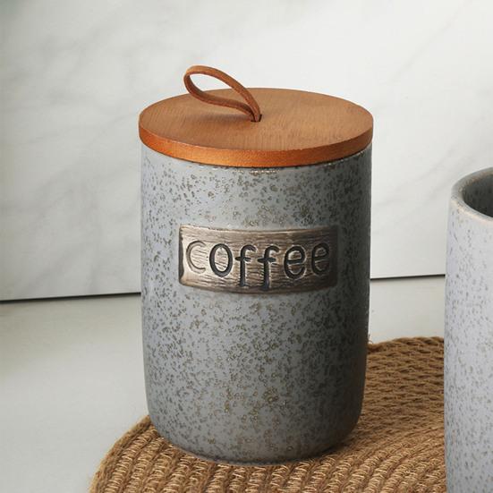 Керамическая сахарница герметичная емкость для хранения с крышкой пищевой без BPA большой емкости держатель для кофейного сахара в зернах