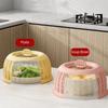 Plastic Draining Basket 2-in-1 Fruit Basket Durable Food Protection Cover  Kitchen Use