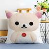 RRilakkuma Cushion Cover Washable Linen Pillowcase Soft  for Sofa Bed Cozy Home Room Decor