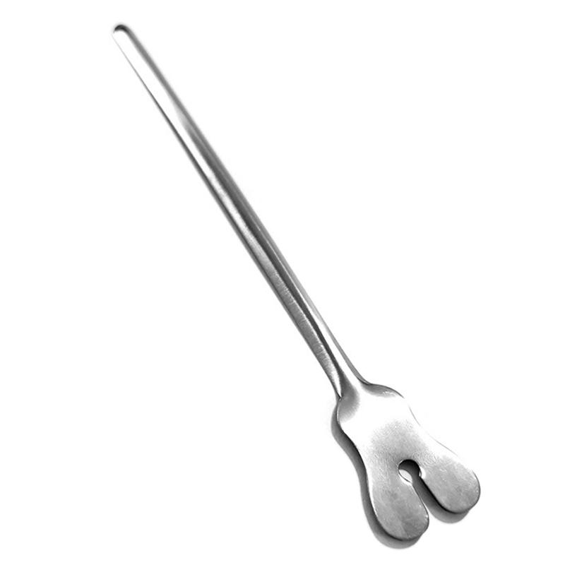 Зонд желобчатый из нержавеющей стали аноректальный хирургический медицинский желобчатый зонд с шипами инструмент