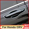 Наклейка на ручку двери автомобиля, чехол для Honda CRV 2017 2018 2022, аксессуары для внешней модификации из нержавеющей стали