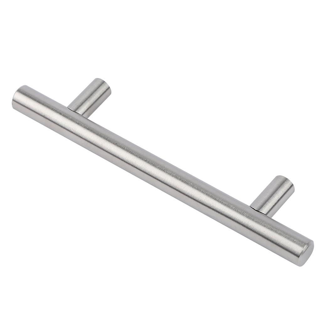 Нержавеющая сталь Т-образный шкаф для шкафа, ящика, ручки для мебели, аксессуар для мебели (10 шт)