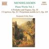 F. Mendelssohn - Mendelssohn: Piano Works Vol. 1