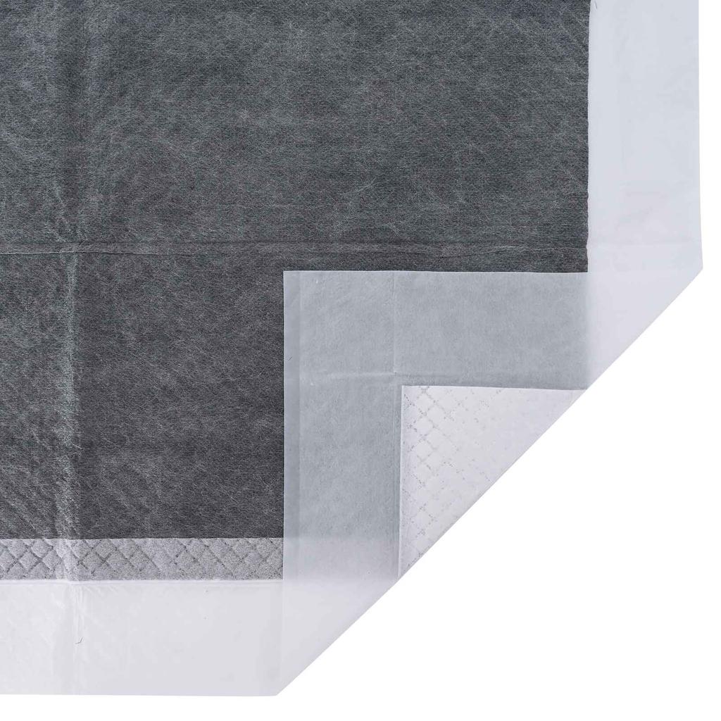 Pet Training Pad Non Woven Fabric 200 pcs 45 x 33 cm Black