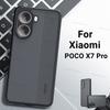 Для чехла Xiaomi Poco X7 Pro Чехол Xiaomi Poco X7 Pro Funda Роскошный Матовый ПК + ТПУ Ударопрочный Чехол для Телефона Чехлы Xiaomi Poco X7 Pro