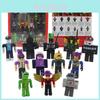 Новый 12 шт. Roblox игровой персонаж аксессуар мини-фигурка куклы дети подарок игрушка
