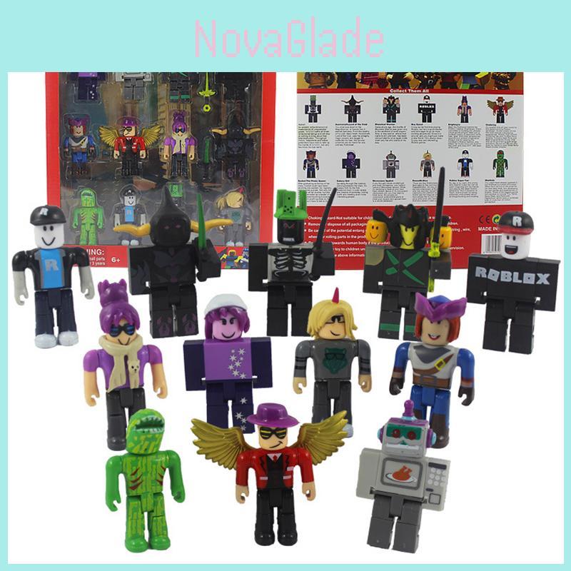 Новый 12 шт. Roblox игровой персонаж аксессуар мини-фигурка куклы дети подарок игрушка