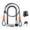 KRYPTONITE Standard KRYPTOLOK STANDARD WITH FLEX with 120cm Flex Cable NEW-U U-lock
