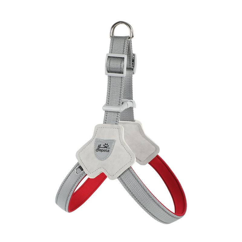 Шлейка для собаки, жилет из кожи для питомца, светоотражающая шлейка для собаки, шлейка для собаки, взрывозащищенная накладка-седло