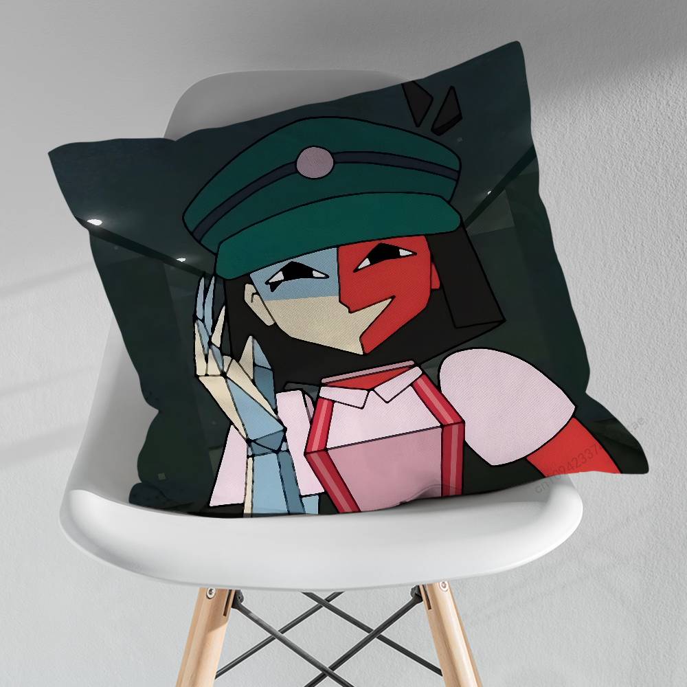 EENA Game DDream BBBQ Pillowcase for Sofa Room Office Decor Printing Merchandise AllMatch Cushion Cover