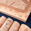 Бумага для упаковки сэндвичей, впитывающая масло и непроницаемая для масла, бумажный поднос для сэндвичей и бургеров, противень для выпечки хлеба, подложка из бумаги, которую можно резать