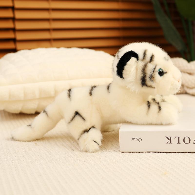 Имитация детского спускающегося тигра, плюшевая игрушка, мягкая подушка в виде дикого животного, лесного тигра, куклы для детей, мальчиков, подарок на день рождения на День святого Валентина