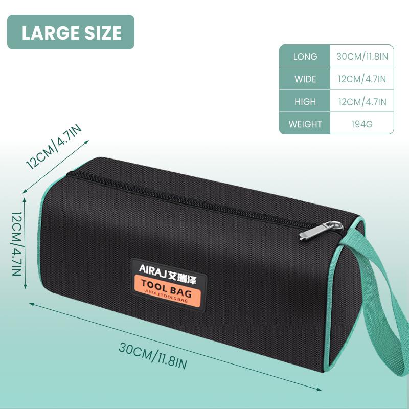 AIRAJ многофункциональная портативная сумка для инструментов из ткани Оксфорд, сумка для хранения, аварийный набор инструментов для небольших металлических инструментов, сумка для инструментов электрика