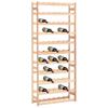 77 Bottle Wine Rack in Pine Wood