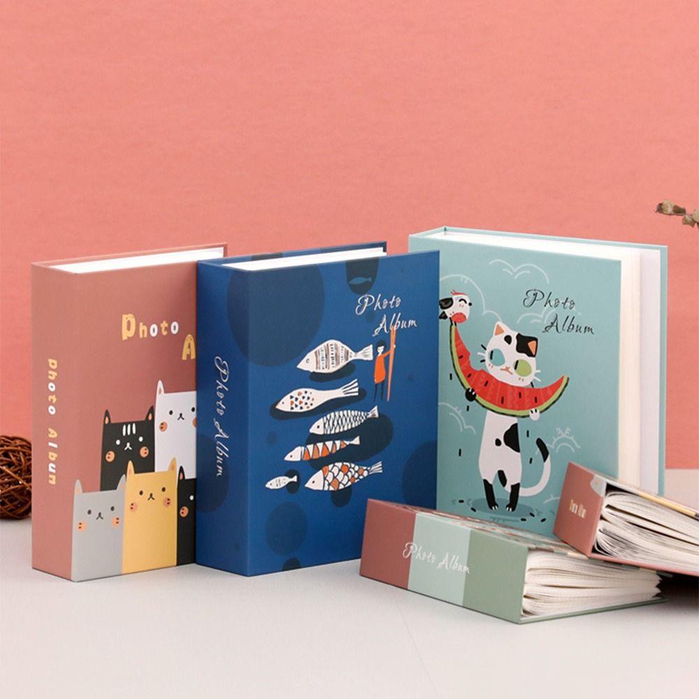 100 Pockets Photo Album DIY Photo Storage Album Creative Photo Collection Book Children