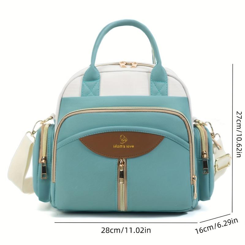 Многофункциональная сумка для родителей большой вместимости - Легкий винтажный рюкзак, Стильная дорожная наплечная сумка с 4 вариантами цвета, Идеальный праздничный подарок