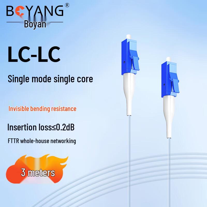 BOYANG Invisible FTTR Fiber Optic Cables & Corner Protectors