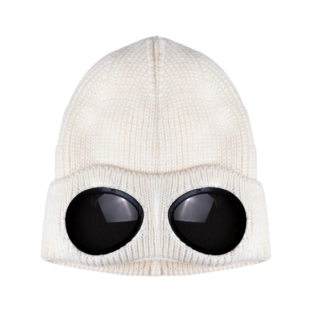 Мужская и женская ветрозащитная шапка и кашемировая лыжная шапка, вязаная теплая шерстяная шапка