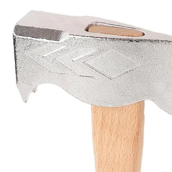 Молоток для гипсокартона, топор с деревянной ручкой, высокая твердость, легкий многофункциональный магнит, кровельный топор, инструмент для ремонта