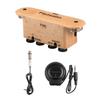 Guitar Pickup Multifunctional Rechargeable BT Connection Acoustic Guitar Soundhole Pickup with Reverberation and Delay