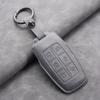 Sheepskin Leather 6 Buttons Car Key Case Cover Shell Fob For Hyundai Genesis GV70 GV80 GV90 2020 2025 2025 Auto Accessories