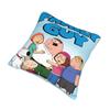 Decorative Pillow Cover F-Family Funny Guy Merch Seater  Pillow Case Cover Zipper Multiple Sizes