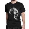 Hellraiser Pinhead Horror Humor Tees Short Sleeve T-Shirt O-Neck Tops Gift Graphic Men Clothing Fitness Streetwear Tshirt