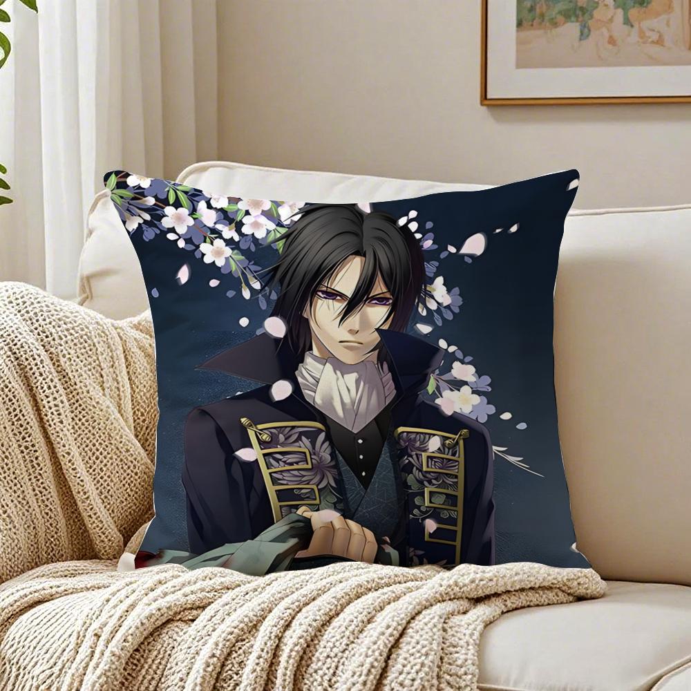 Романтическая японская игра Аниме Hakuoki Наволочка для подушки Защита от пылевых клещей Декор гостиной Диван Подушка Комната