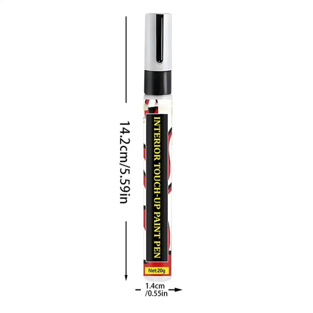 3pcs/bag Plastic Parts Touch-Up Paint Pen Smooth Application Dashboard Scratch Repair Car Interior