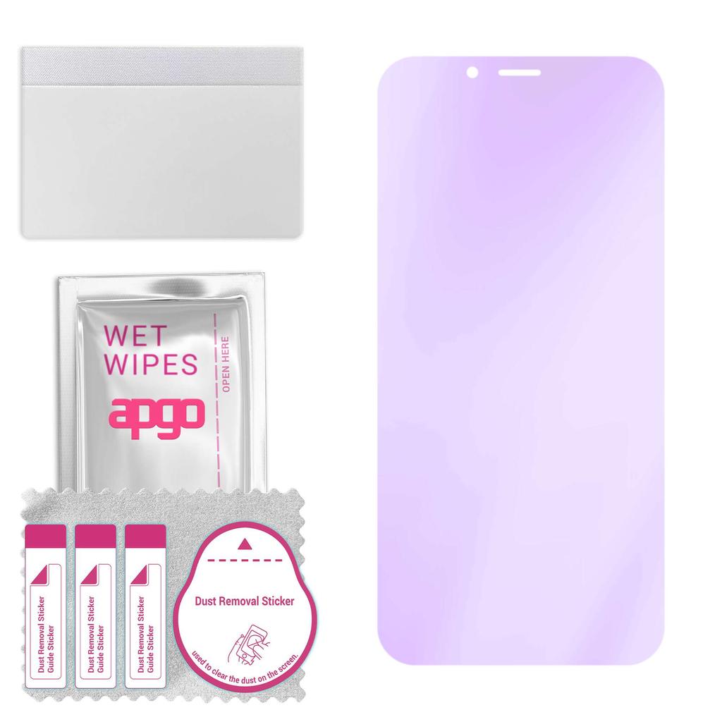 apgo Anti-Blue 9H Hybrid Protective Glass Compatible with TP-Link Neffos C9, Flexible Nano Glass, Great Replacement for Tempered Glass, Scratch-resist