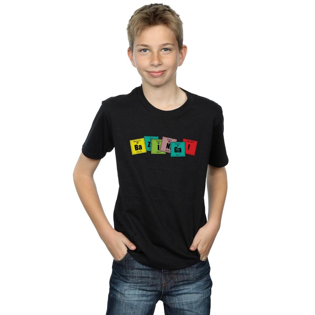 The Big Bang Theory Boys Bazinga Elements T-Shirt