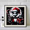 5D DIY Diamond Painting Decorative Christmas Skeleton Full Round Drill Scenery Diamond Embroidery Cross Stitch Kits Home Decor Gift