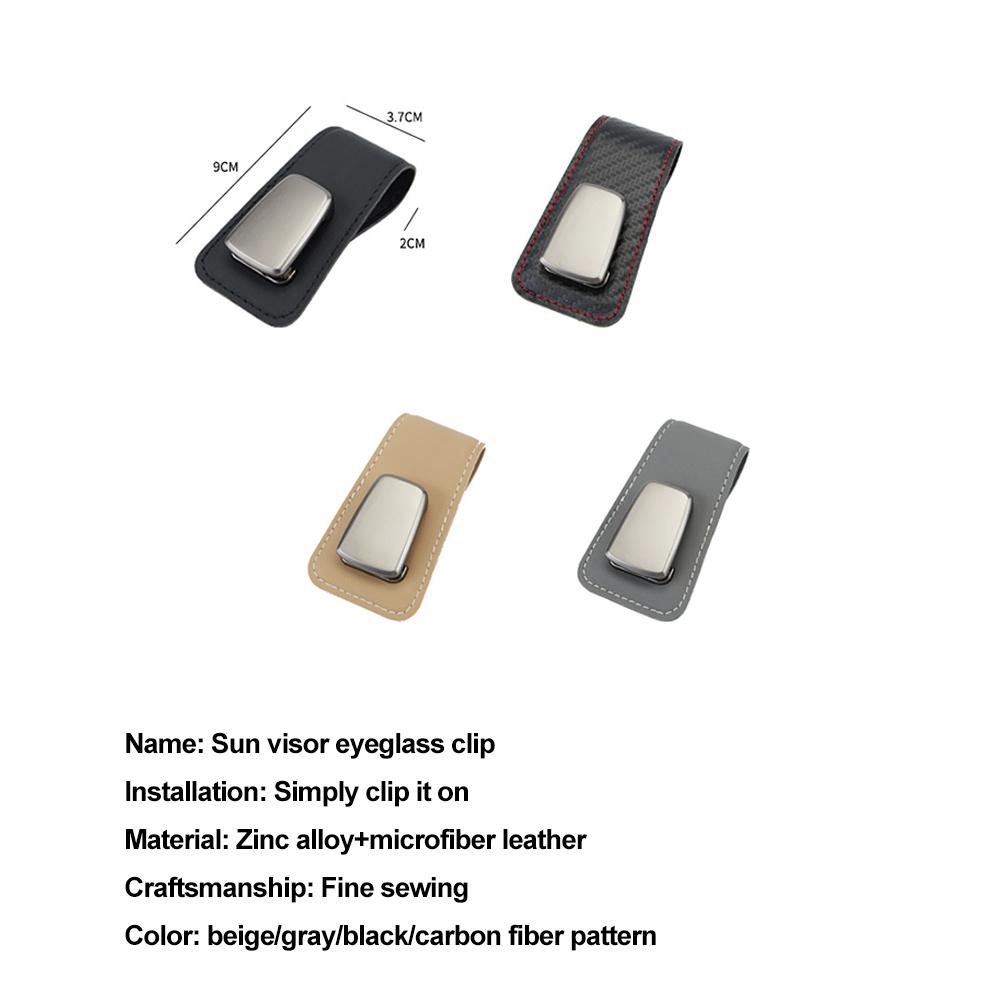 Многофункциональный держатель для автомобильных очков, солнцезащитный козырек, солнцезащитные очки, держатель для карточек, подставка, крепление для автомобильных аксессуаров