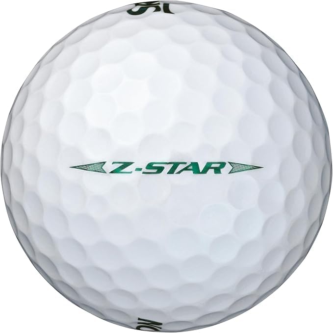 Зеленые мячи для гольфа Srixon Z-STAR 2025 (Набор из 2 дюжин, 24 мяча) Включает оригинальные салфетки для чистки