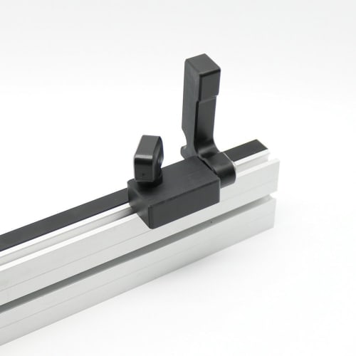 Woodworking DIY Tool Miter Gauge and Joint Jig Kit with Box Adjustable Flip Stop