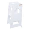 Kitchen Helper for Kids Step Stool Learning Tower for Children Learning Chair Adjustable, St-003, White