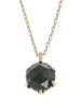 18K Yellow Gold Black Diamond with Appraisal Card and DNO5324YG [D Collection] Necklace, 0.5ct, Box,