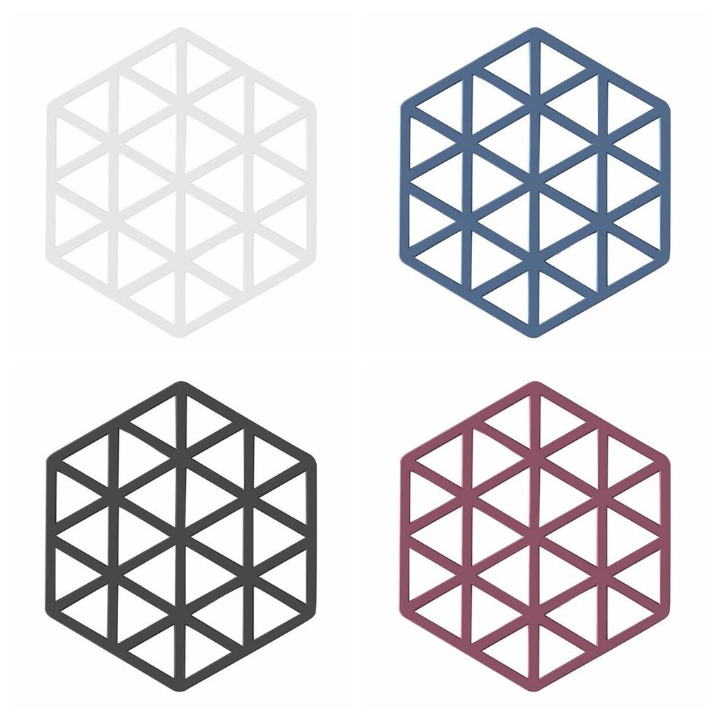 Силиконовый термостойкий геометрический полый держатель для напитков подставка под стакан подставка под тарелку коврики