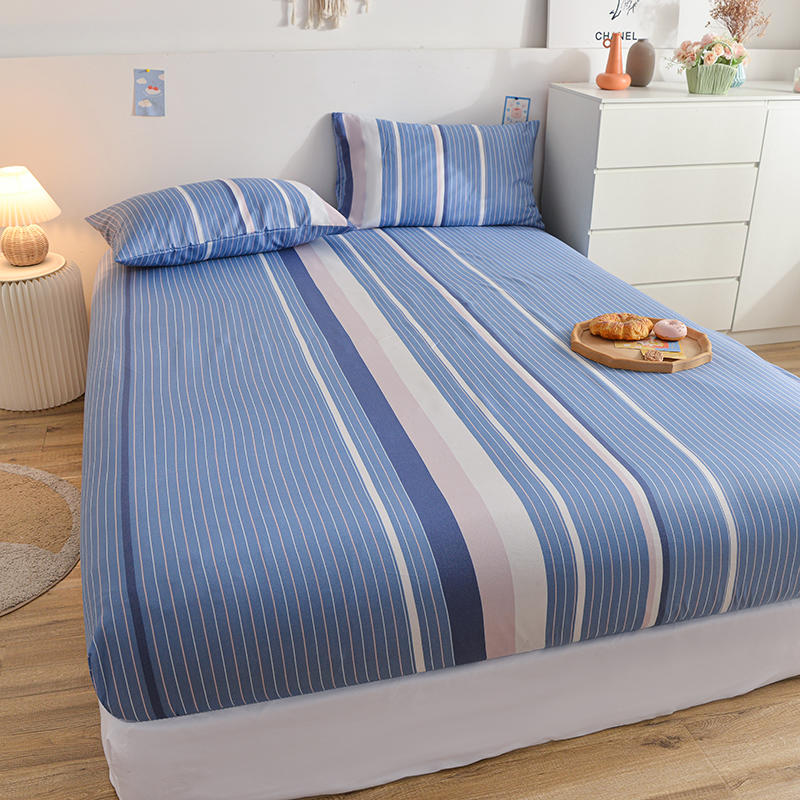 Матовая простыня на резинке, утолщенная ткань, простыни из микрофибры, односпальное постельное белье для двуспальной кровати размера Queen/King Size, чехол для матраса180