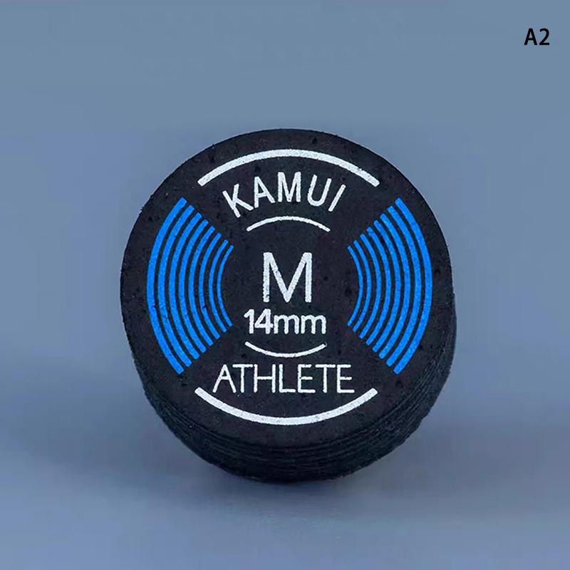 1 шт. S/M/H для игроков в пул 14 мм наконечник для снукерного кия Качество Пул Бильярд Кожа Девятка Жесткий Мягкий Наконечник