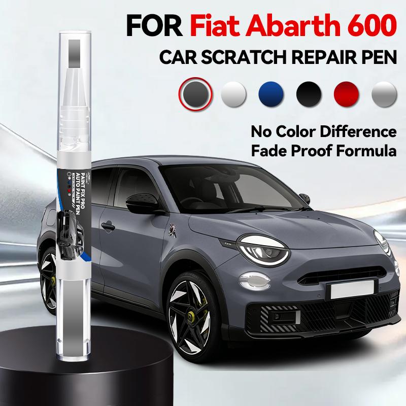 Car Paint Repair Pen For 1956-1960 FIAT Abarth 600 Paint Scratch Repair Accessories Red 159 White Green Purple Blue Orange
