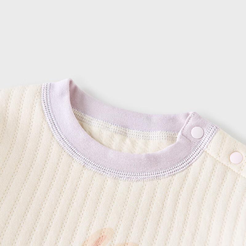 TONGTAI Pure Cotton Baby Thermal Long-Sleeve Top