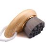 1pc Wooden Handle Face Cleansing Brush Facial Brush Face Wash Cleaner Massage Exfoliator Cleaning Tool Skin Care Beauty Tools