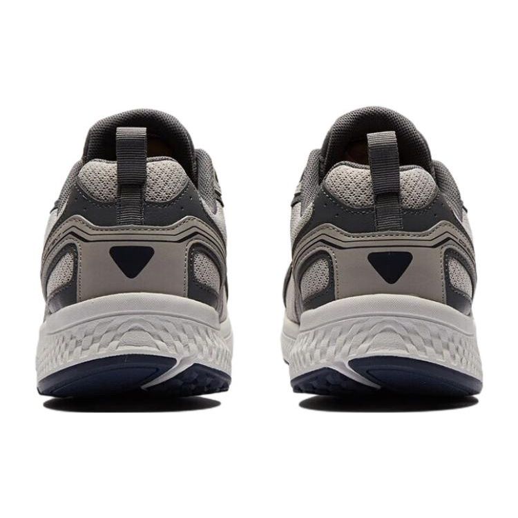 Skechers Go Run Стабильная Спортивная Мода Удобные Сетчатые Низкие Беговые Кроссовки Мужские Сникер Серый 220034-GYNV