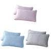 2Pcs Ice Silk Pillow Cover with Envelope Closure Breathable Cooling Pillowcase Machine Washable 48x74cm Fot Hot Sleepers