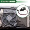 Motoforti Жгут проводов двигателя вентилятора охлаждения двигателя Модуль управления вентилятором охлаждения для Dodge Charger Challenger 2009-2021 Пластик № 68050128AA Черный