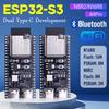 1 шт. Плата разработки ESP32 S3 Dual Type-C Плата расширения WiFi 2,4 ГГц WiFi BT Модуль для Arduino 8 МБ PSRAM 16 МБ FLASH N16R8 44 контакта