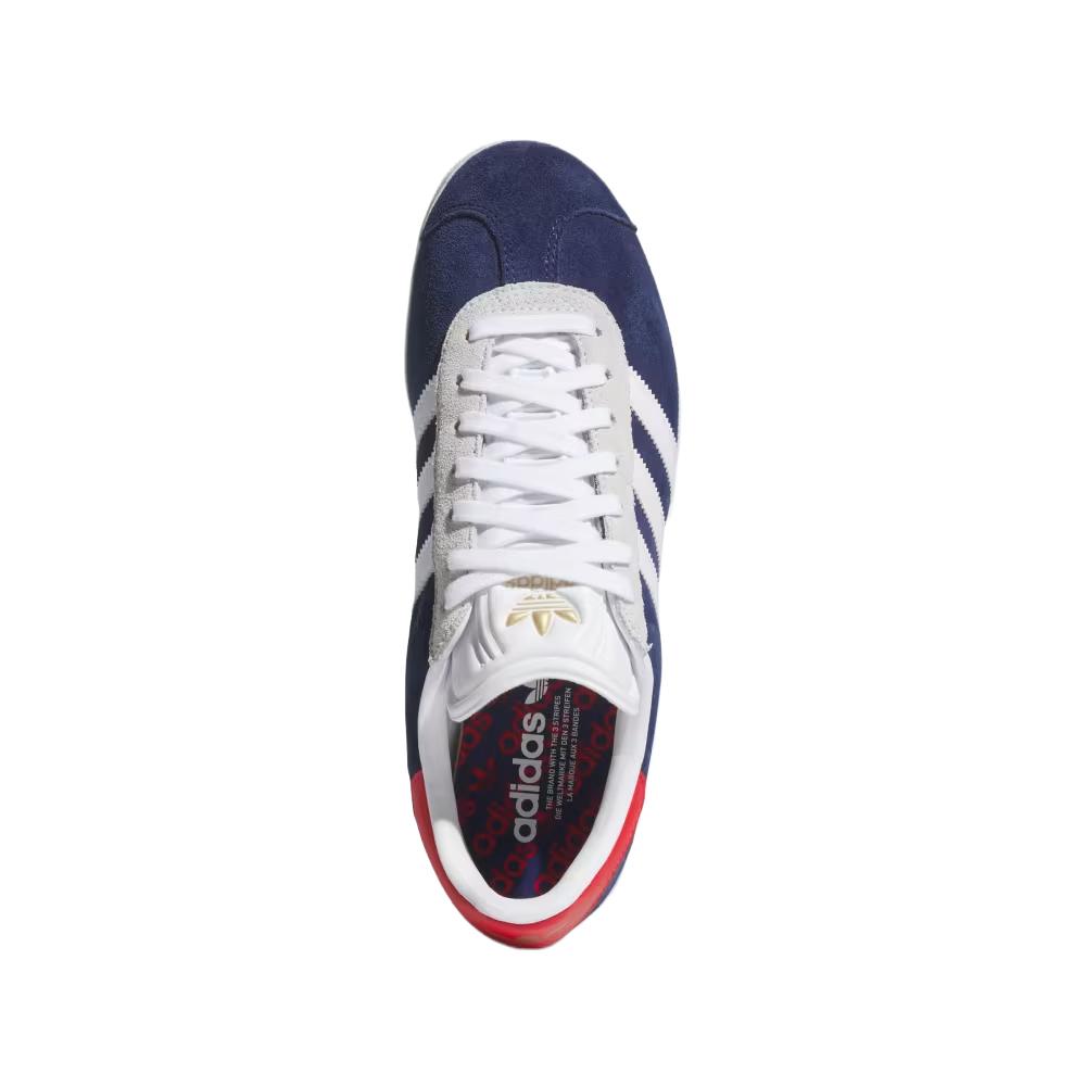 adidas Оригинальные Gazelle Тканевые На шнуровке Круглый носок Color Block Низкие Полевые кроссовки Унисекс кроссовки KJ5427